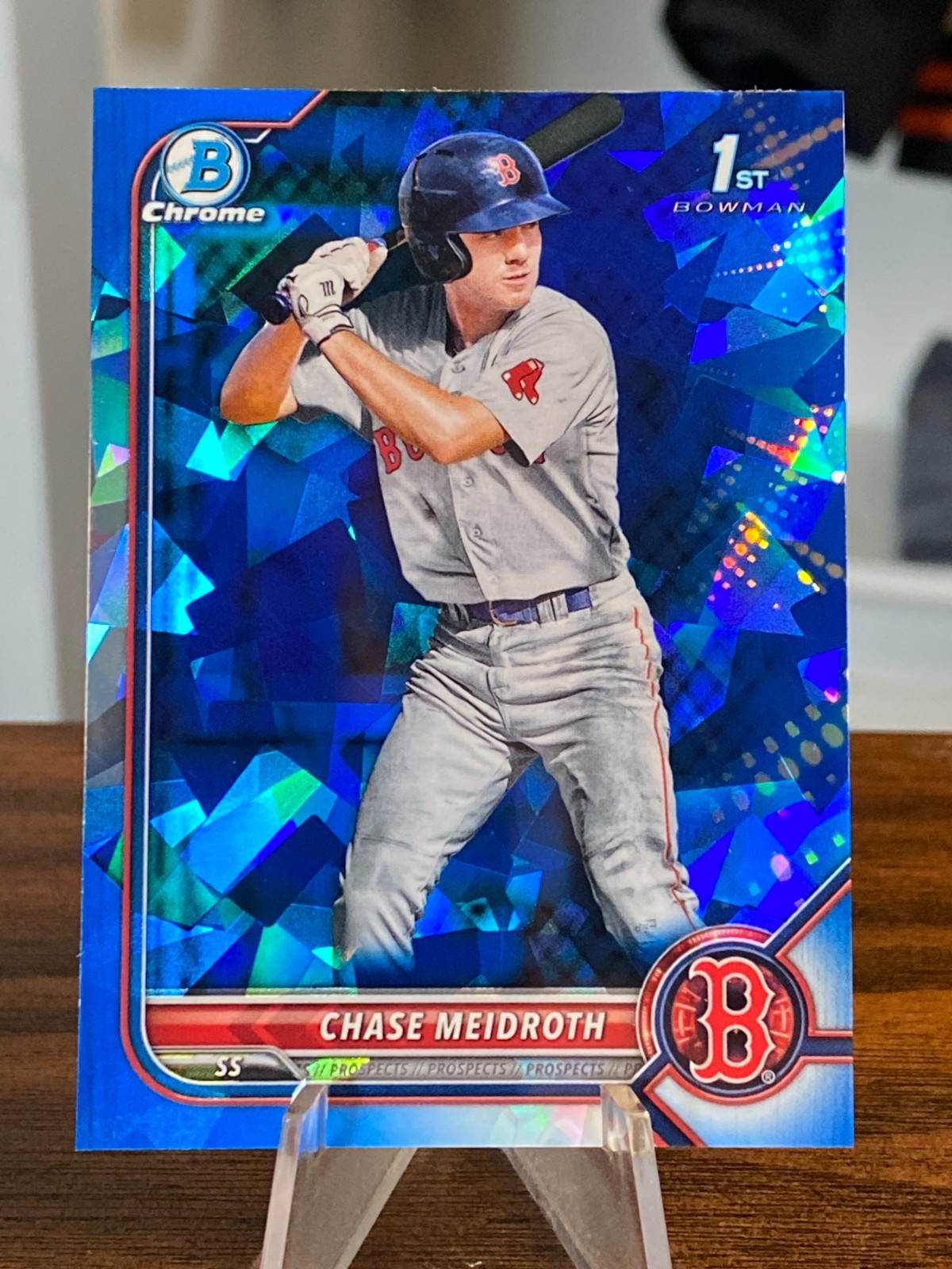 Chase Meidroth - 2022 Bowman Chrome Sapphire #BDC-92 1st Bowman White Sox