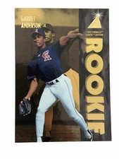 1995 Pinnacle Zenith Baseball Garret Anderson #140 Rookie RC California Angels
