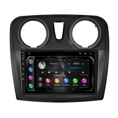 DAB+Bluetooth CarPlay Android 14 Autoradio Für Dacia Logan Sandero GPS Navi USB