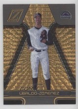 2005 Donruss Zenith Artist's Proof Gold 42/50 Ubaldo Jimenez #211 1j2