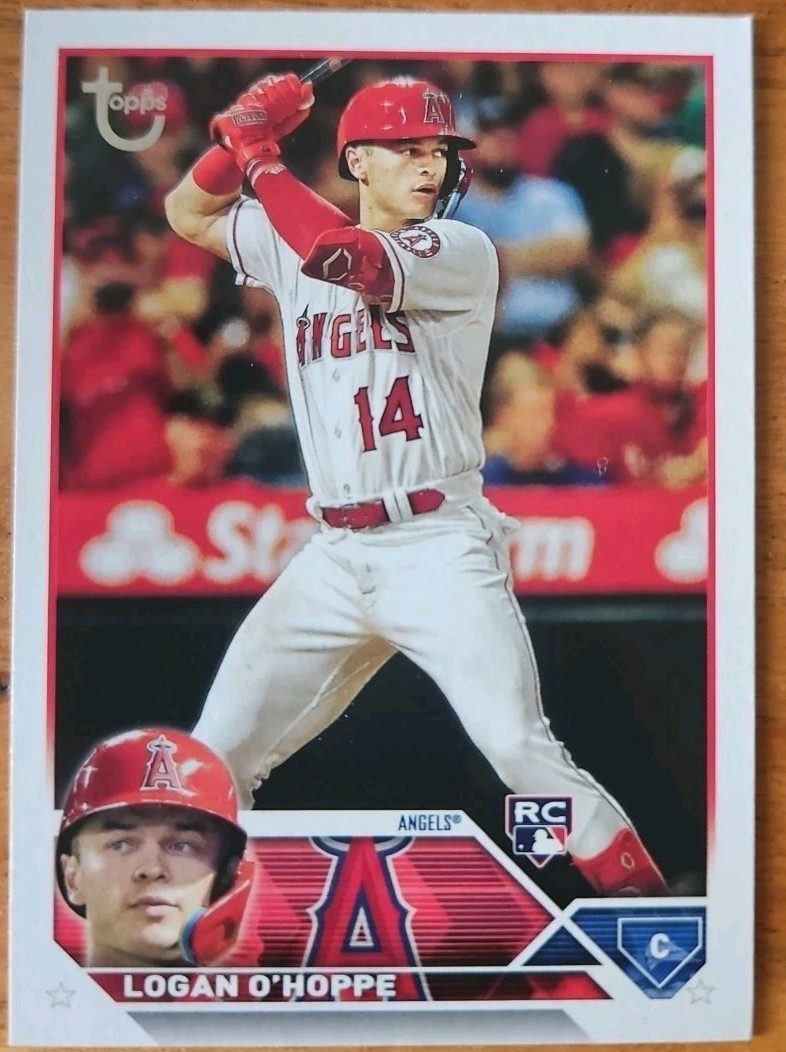 LOGAN O'HOPPE 2023 Topps Series 2 #363 Vintage Stock Rookie RC #76/99