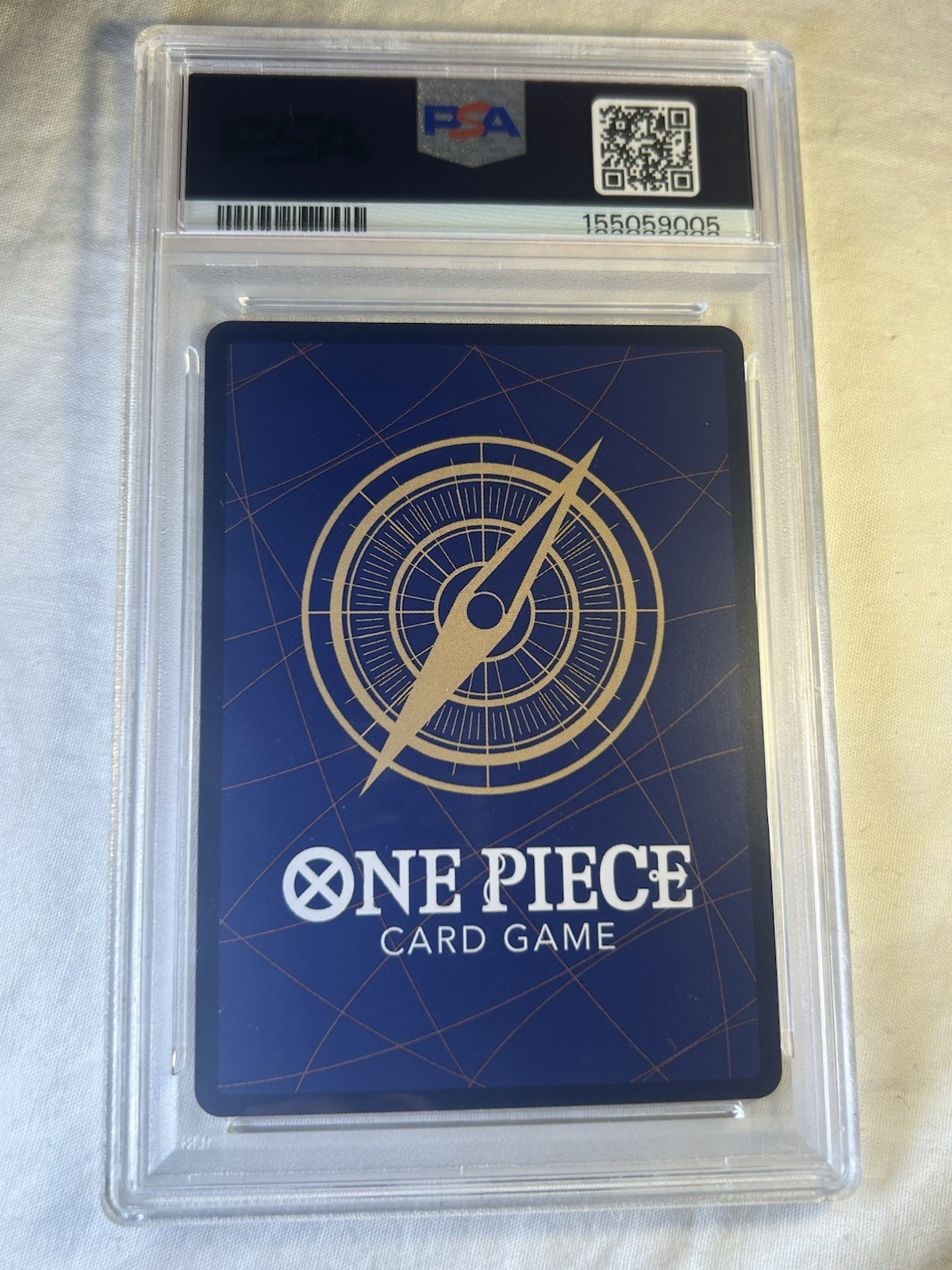 Ace & Sabo & Luffy (Alternate Art) OP13-007 Carrying On His Will Foil PSA 10 view 2