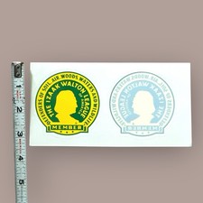 DECAL IZAAK WALTON LEAGUE OF AMERICA 2010s Member Window Sticker NEW OLD STOCK