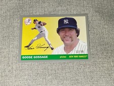 2020 Archives 1955 Topps Silver Foil #47 Rich Gossage Goose #D / 99