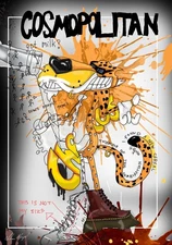 Shani Moyal- Mixed Media "Cheetos"