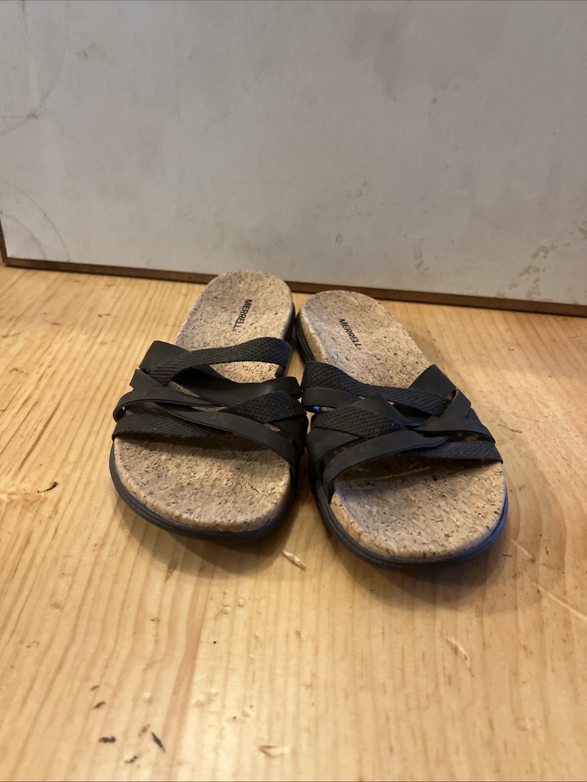 Sandali Merrell Select Grip Slide marrone marrone taglia 9 usati in ottime condizioni