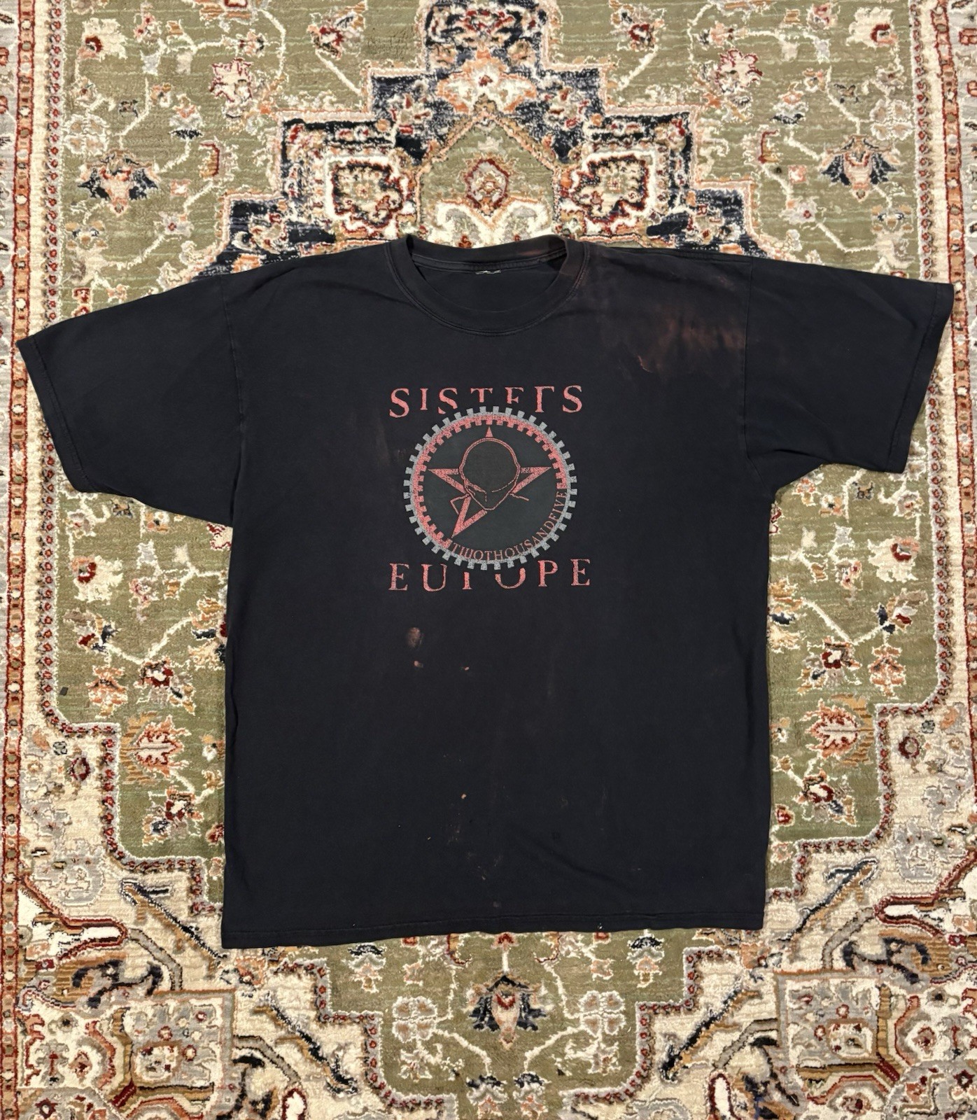 Vintage The Sisters of Mercy - European Tour Rock Band T-shirt