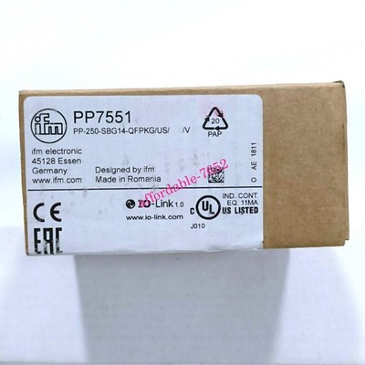 IFM PP7551 Electronic Pressure Sensor New DHL or FedEx #zc