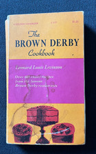 1962 The Brown Derby Cookbook Levinson 600+ Recipes Dolphin Books Paperback 1962 The Brown Derby Cookbook Levinson 600+ Recipes Dolphin Books Paperback