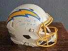 TRE HARRIS SIGNED LOS ANGELES CHARGERS SPEED Authentic HELMET Fanatics
