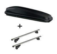 Dachbox Jueasy300L+DachträGer LION2 FüR Dodge Journey 5TüR 08-11