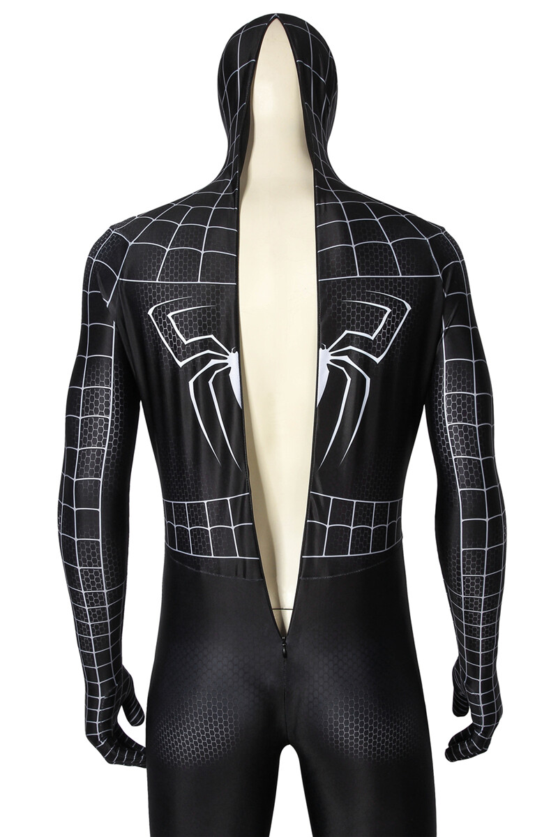 Venom Spider-Man Jumpsuit Spiderman Cosplay Costume Zentai Halloween Adults UK - Foto 8