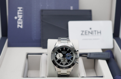 Zenith Chronomaster Sport Black Dial Wristwatch 03.3100.3600/21