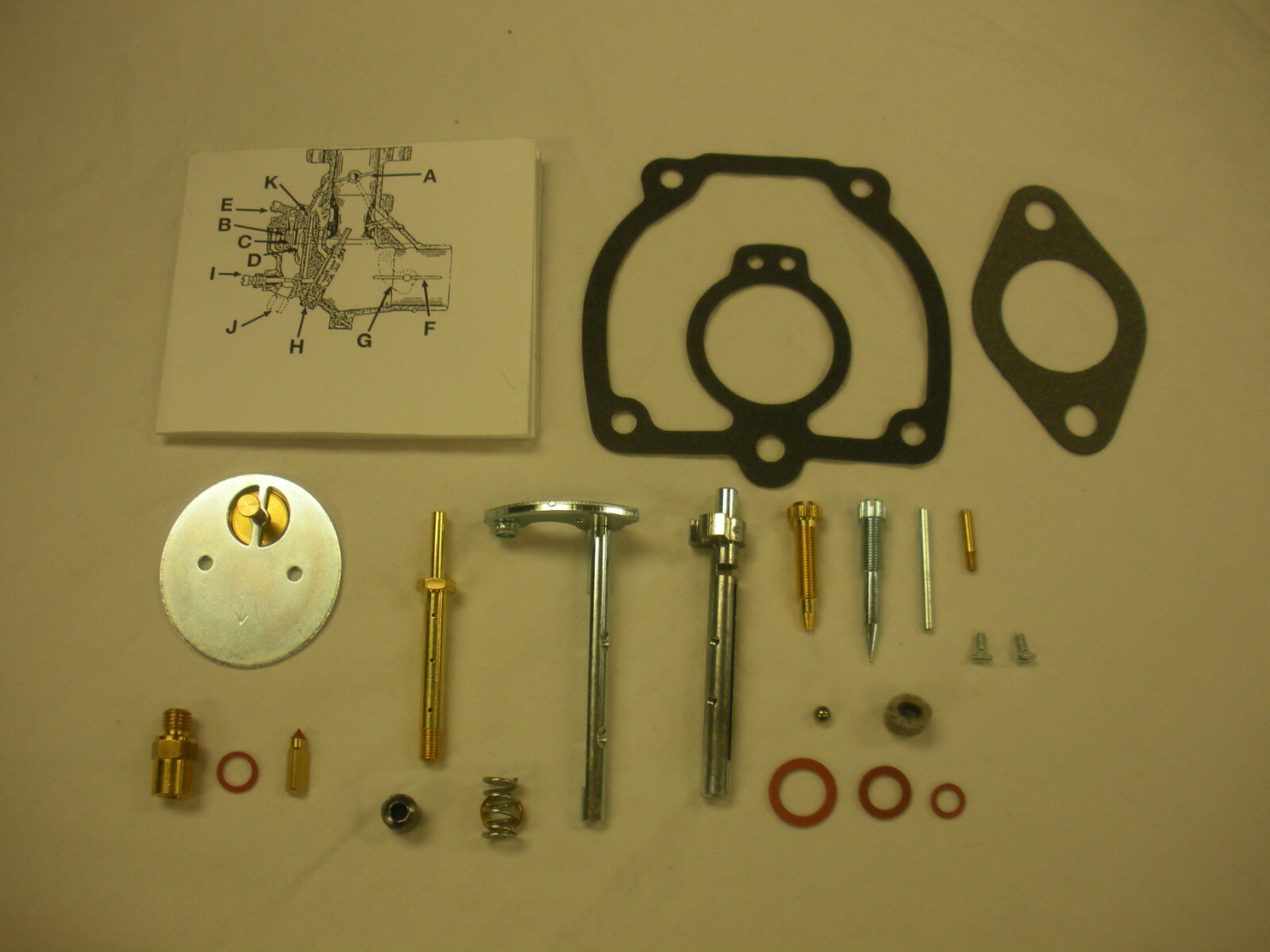 IHC Farmall M Carburetor 47387DB Major Repair Kit Throttle Bocy 8557DX |  eBay