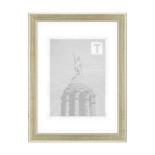 Echtholz-Bilderrahmen Mia Antiksilber