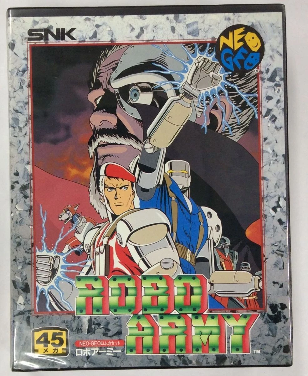 NEO GEO ROBO ARMY SNK Neogeo AES