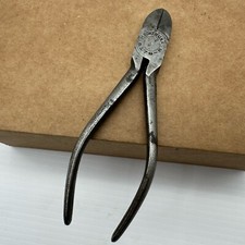 Vintage Boker Tools 5179- 6" Long Diagonal Side Cutting Pliers USA Tool Nice