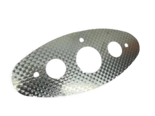 NEW 1932 Ford dash tunnel instrument panel engine turned overlay   B-11804