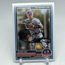 2023 Panini Stars & Stripes #44 Dylan Cupp Rookie USA Signed Draft Prospect 2024