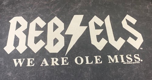 Rebels “We Are Ole Miss” AC/DC Themed Long Sleeve Shirt Men’s XL Graphic Front - 第 1/5 張圖片