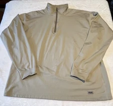XGO Technical Apparel Acclimate Dry Long Sleeve 1/4 Zip Shirt Size XL