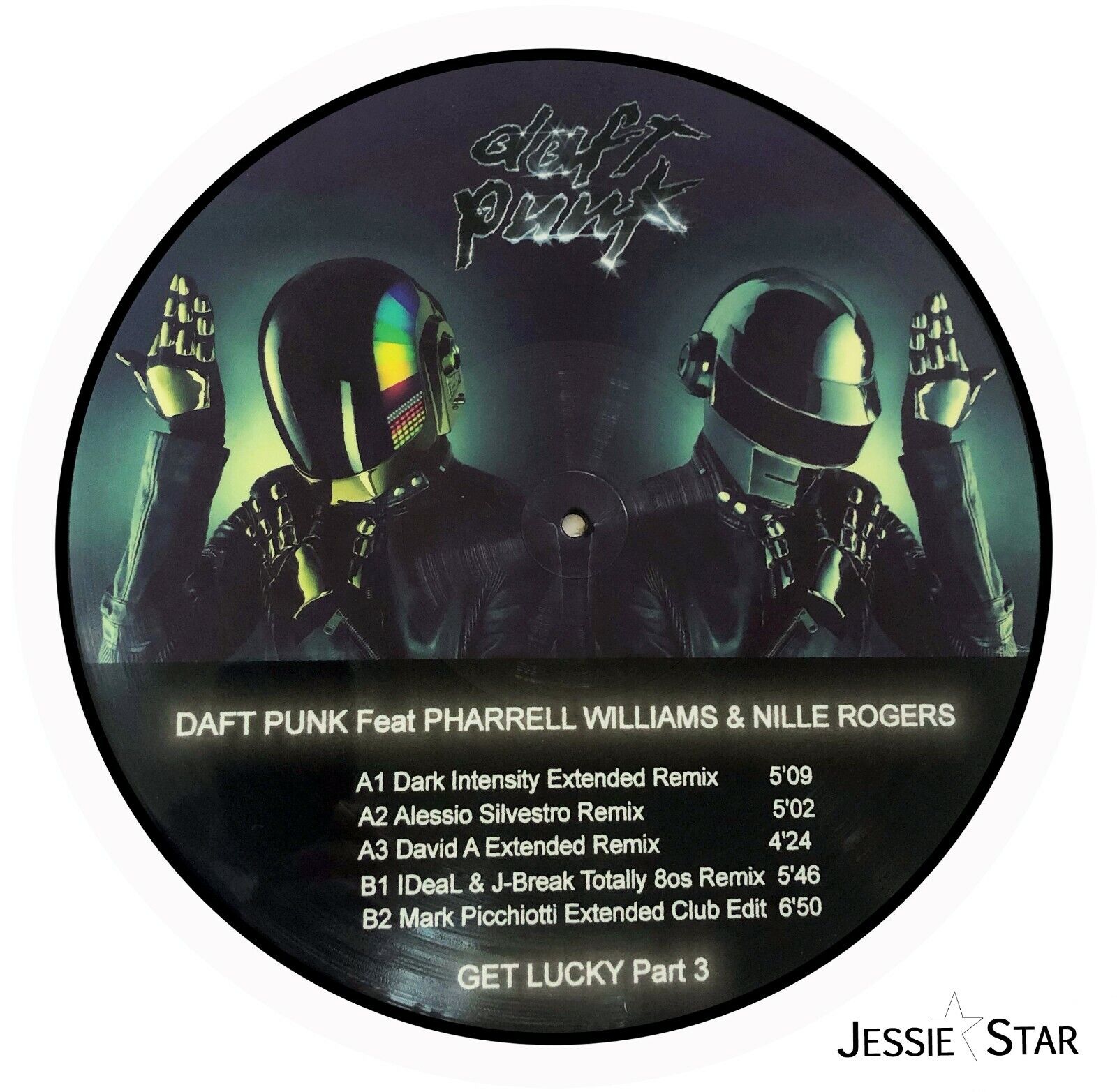 Daft Punk Get Lucky Part 3-Feat Pharrell Williams & Nille Rogers-Picture Disc49