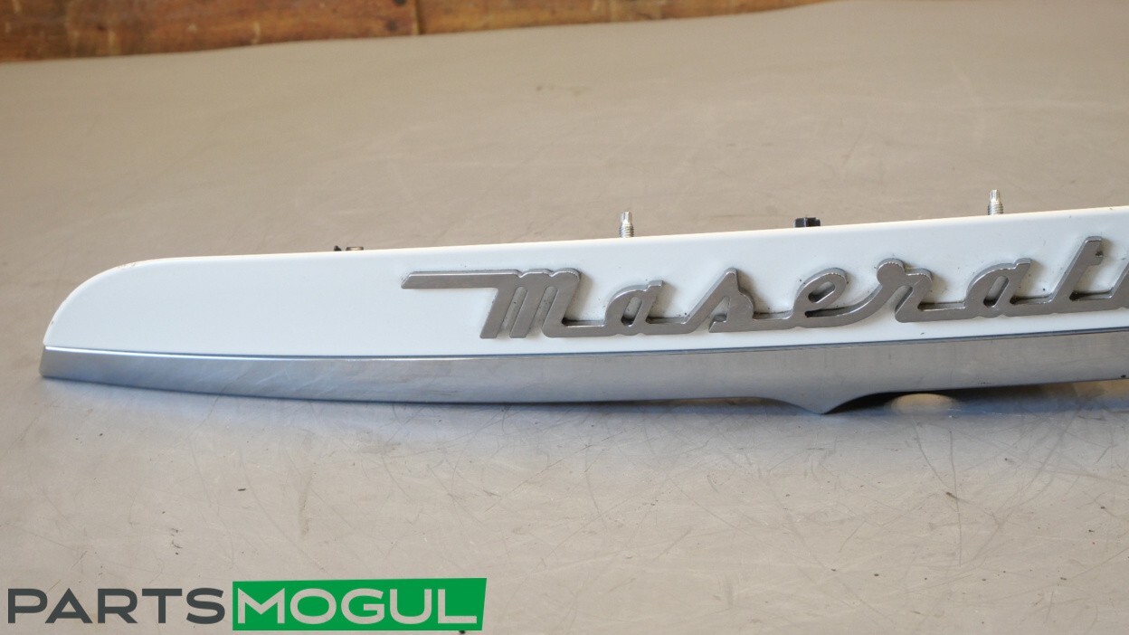 2014-2017 Maserati Ghibli Rear Trunk Molding Trim w/ Camera MAS24916 OEM
