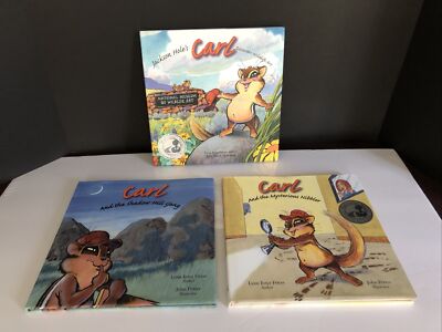 3 Books: Jackson Hole s Carl Discovers Wildlife Art +   Lynn Estes Friess SIGNED