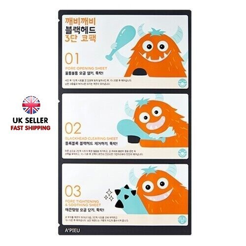 A'PIEU  Goblin Blackhead 3 Step Nose Pack 1Pc Cosmetics, Stylevana - Image 2