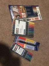 STAEDTLER Bundle Lumocolor Fine Permanent Markers Marsgrsphic Duo Neutrals NOS