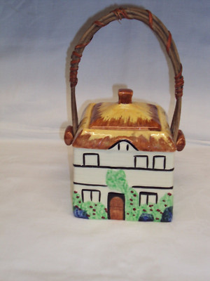 Vintage Empire Ware Tudor Serie Cottage Keksfass