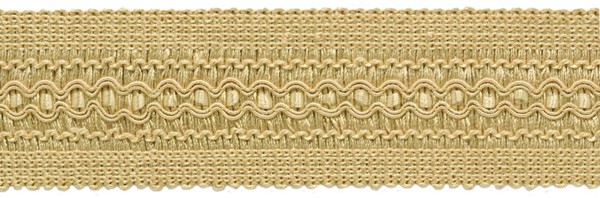 Gimp-Bortenband 0200SG, Farbe Champagne Gold, Polyester – Meterware-image