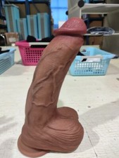 Silicone Huge Dildo Thick Penis Big Dong Anal G-spot Sex Toy Women Men Couple