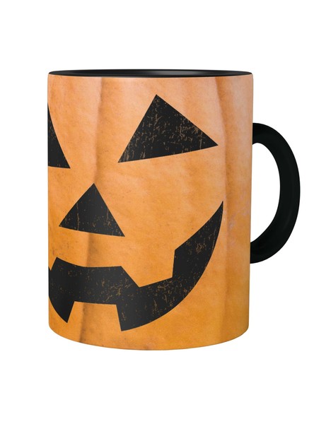 Glowing Halloween Pumpkin Iv Kaffeetasse KüRbis Trick Or Treat Coffee Mug Cup-image