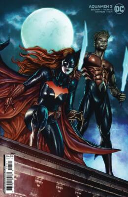 AQUAMEN #3 - Mico Suayan Card Stock Variant - NM - DC Comics