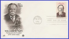 USA3 #2218h U/A PCS ARTCRAFT FDC   27th William H. Taft