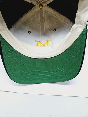 Vintage Michigan Wolverines New Era Pro Model Fitted Hat Wool Size 7 3/8 - Picture 5 of 7
