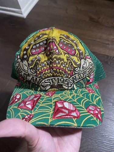 Christian Audigier Trucker Cap Hat 