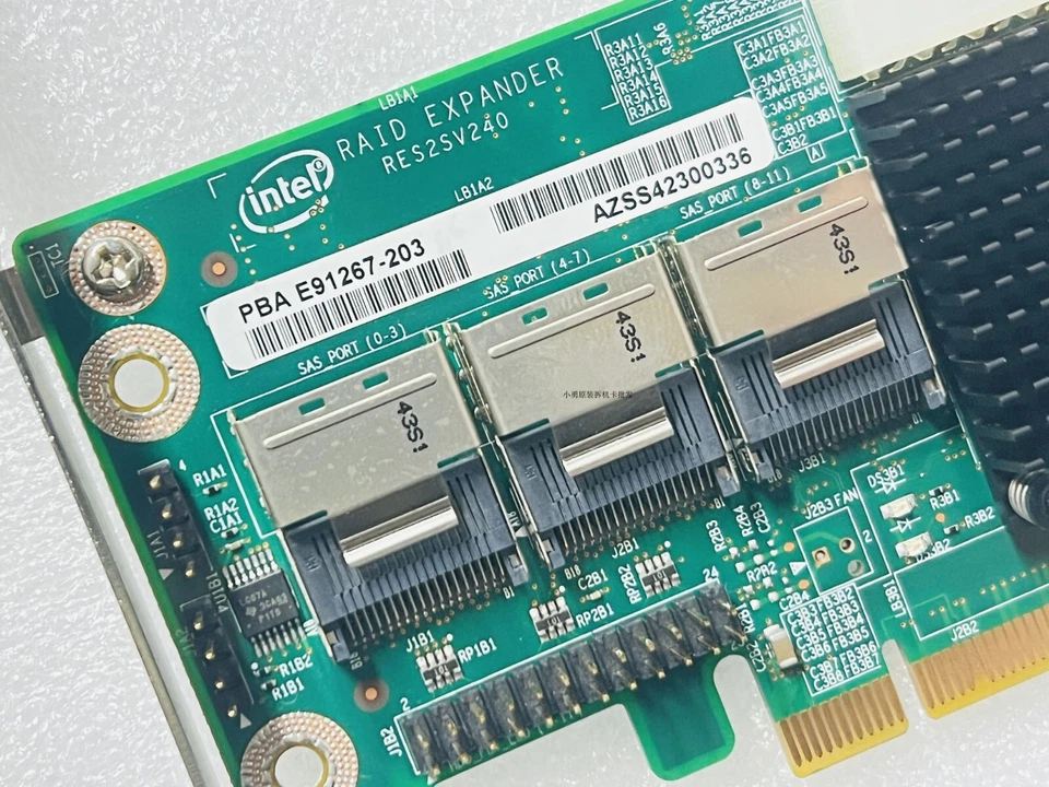 Intel RES2SV240 24port 6G 6Gbps SATA SAS Expander Server Adapter RAID CARD - Image 3 of 4