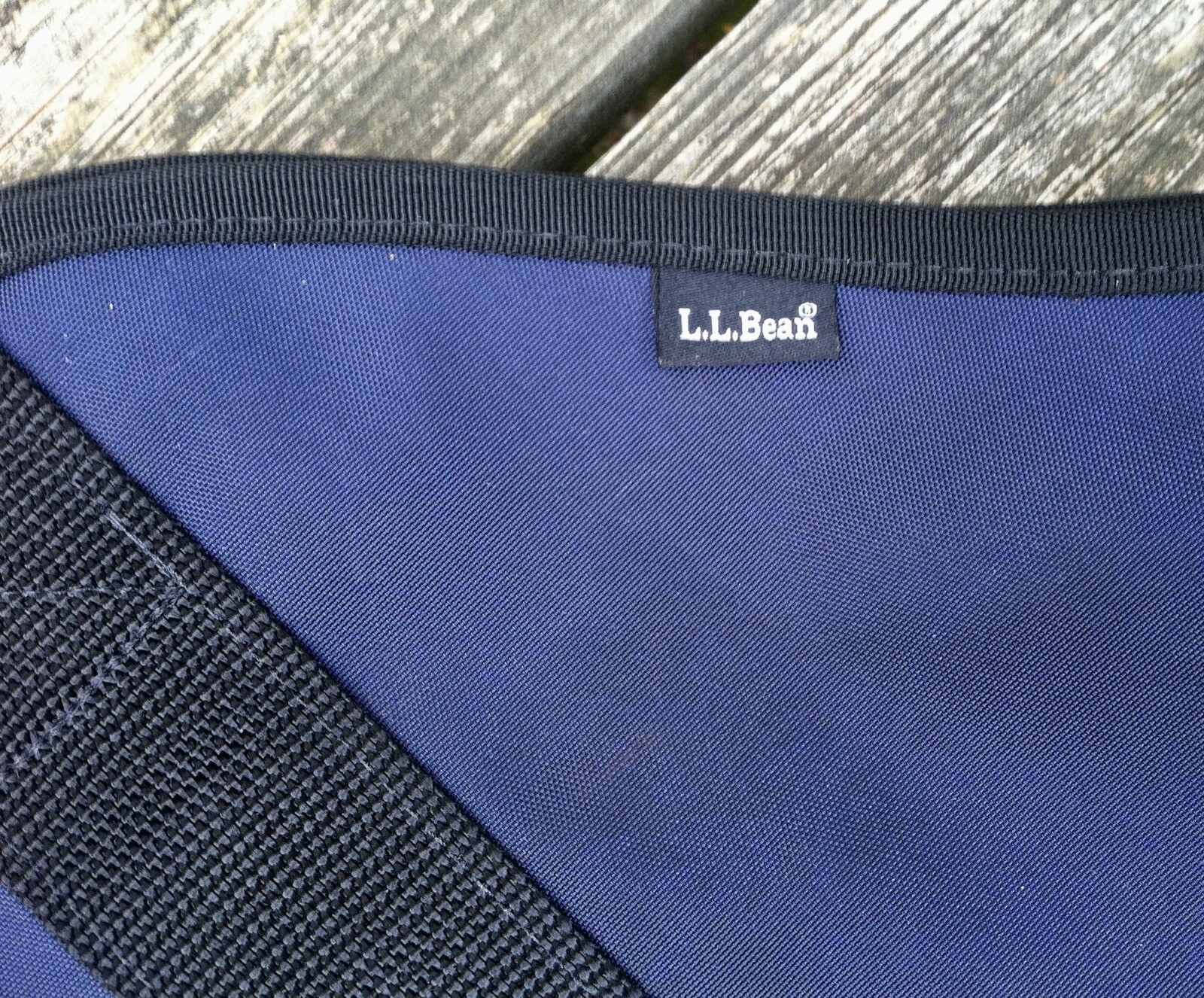 New LL Bean Firewood Carrier Log Holder Wood Tote Made in USA eBay