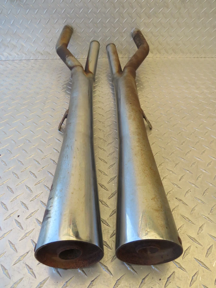 79 SUZUKI GS750EN GS 750EN 750 1979 TUBOS SILENCIADORES ESCAPE LADO IZQUIERDO Y DERECHO Foto 3 de 4