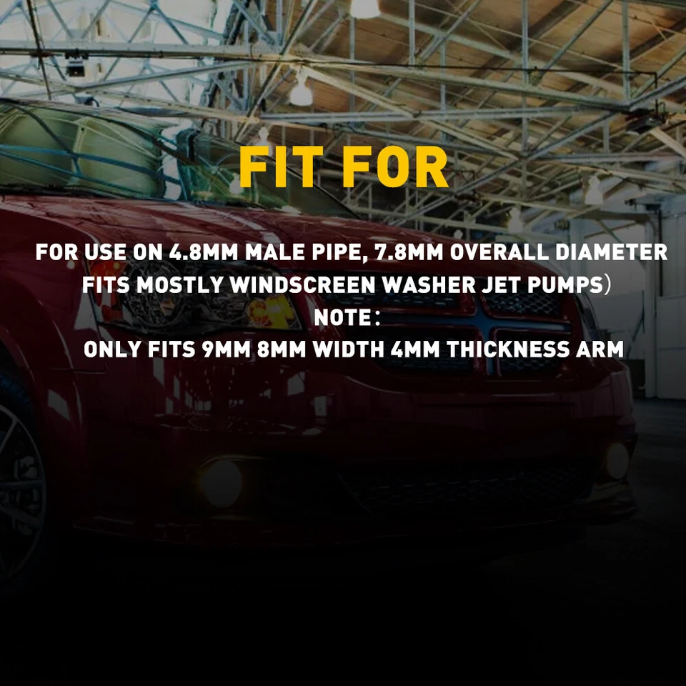 2 PIEZAS Lavadora Universal Parabrisas Boquilla Pulverizador de Agua Accesorios para Coche Jet Foto 2 de 4