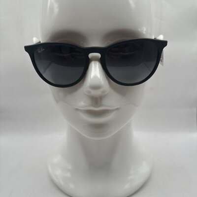 NEW RAY-BAN Erika RB 4171 622/8G Black Sunglasses Authentic  No Case