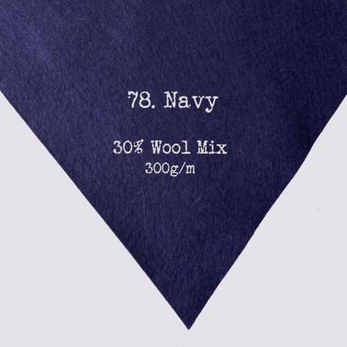 Craft Felt | Wool Mix and Soft Washable | 70+ Colours | 9"/22cm Square Sheets - Picture 6 of 91