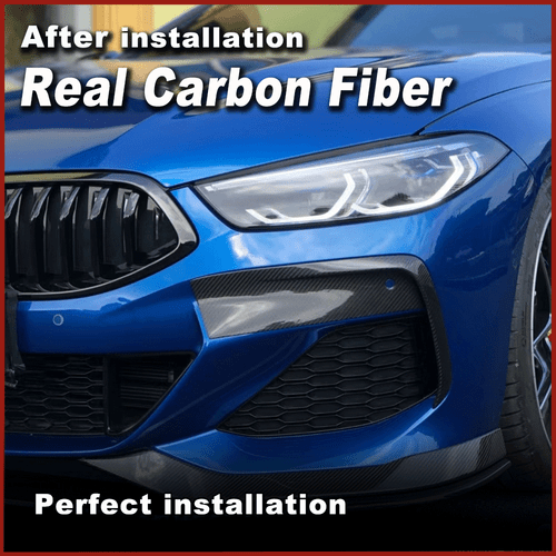 Passt für BMW G14 G15 G16 M Sport Carbon Front Flaps Splitter Spoiler Canards - Bild 4 von 11