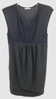 promod women's black sleeveless dress size 6