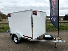 New Apache  8x5 Box Van Trailer with Rear Ramp Midi Box Trailer✅Low Roof Height