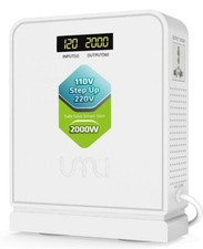 UMI LX2000 Step Down Voltage 220v to 110v Heavy Duty Power Converter 2000 Watts