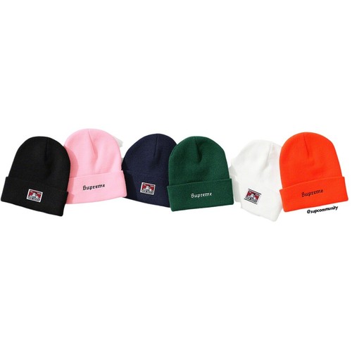 Supreme Ben Davis Beanie Navy OS F/W 19 