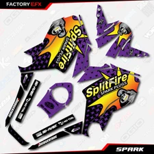 Purple Spark Racing Graphic kit fits Honda Grom 2017 2018 2019 2020 MSX125